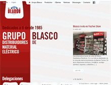 Tablet Screenshot of grupoblasco.es